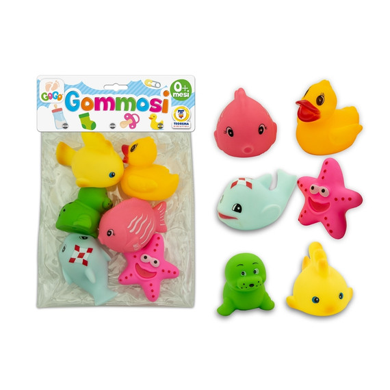 Teorema - Gommosi animali buffi 6 pz