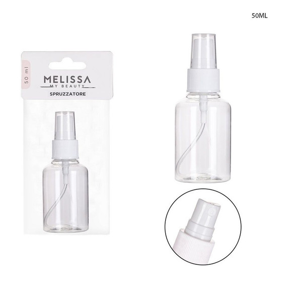 Melissa - Spruzzatore Plastica Trasparente  50Ml Bianco