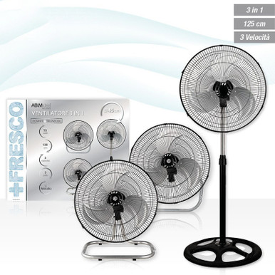 Ventilatore In Metallo 3 In 1 D.50Cm - Ab.M