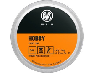 RWS Hobby 177cal 7.0gr 500 Pack RWS Hobby 177cal 7.0gr 500 Pack