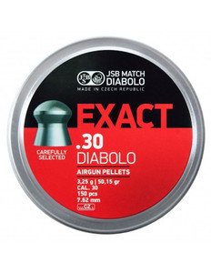 JSB Exact .30 cal 50.15gr (150) JSB Exact .30 cal 50.15gr (150)