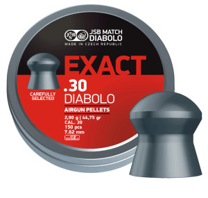JSB Exact .30 cal 44.75gr (150) JSB Exact .30 cal 44.75gr (150)