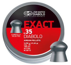 JSB Exact .35 cal 81.01gr (100) JSB Exact .35 cal 81.01gr (100)