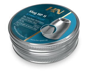 H&N .22 Cal 27gr Slug HPII .217- Tin Danage