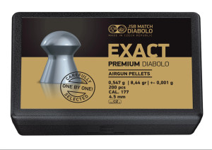 JSB Exact Premium Cal .177 Diablo 8.44gr (200) 4.52mm JSB Exact Premium Cal .177 Diablo 8.44gr (200) 4.52mm