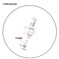 FX Regulator Piston Brass (long) (May 2017>) Complete