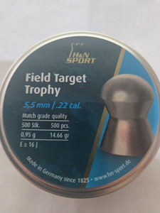 H&N Field Target Trophy .22 14.66gr (500)