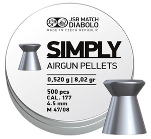 JSB Simply Cal. .177 8.02gr JSB Simply Cal. .177 8.02gr