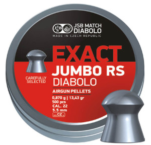 JSB Exact Jumbo RS .22 13.43gr (500) JSB Exact Jumbo RS .22 13.43gr (500)