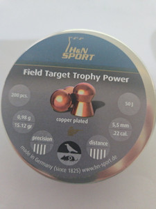H&N Field Target trophy Trophy Power 22 15.12gr (200)