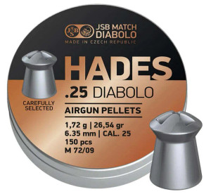 JSB Hades .25 26.54gr (150) JSB Hades .25 26.54gr (150)