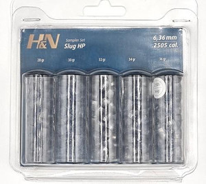 H&N Slugs Sample Pack .25 H&N Slugs Sample Pack .25