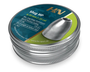 H&N .25 Cal Slug 36gr HP .2495