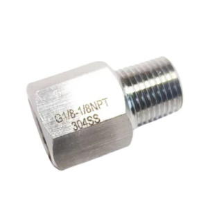 1/8 BSP - 1/8NPT adaptor 1/8 BSP - 1/8NPT adaptor