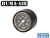Wika Mini Pressure Gauge 28 mm 315 Bar Black Dial + Black Cover