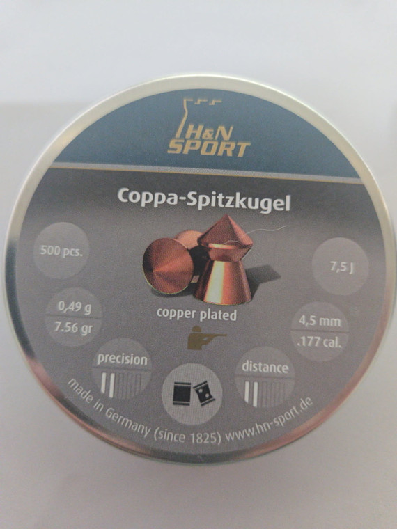 H&N 177 Coppa-Spitzkugel (500)