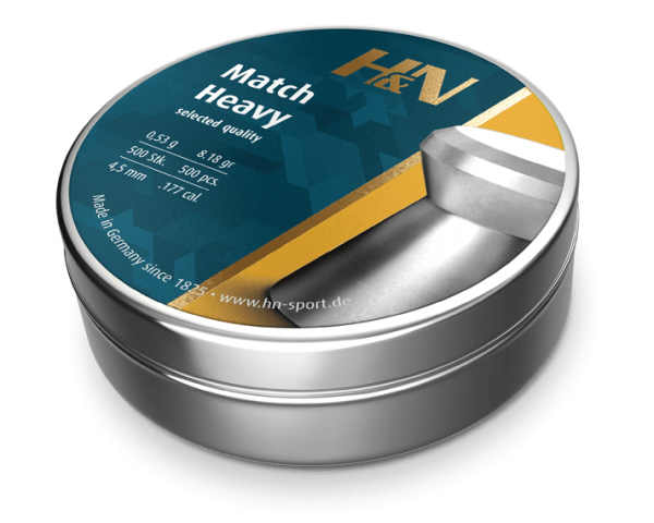 H&N  Match Heavy .177 8.18gr