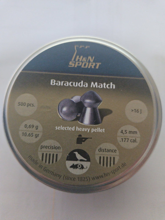 H&N Baracuda Match 10.65gr (500)