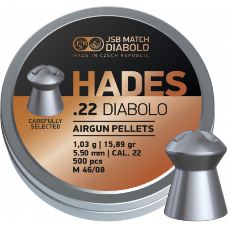 JSB Hades .22 15.89gr (500)