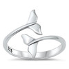 Ocean’s Grace Whale Tail Toe Ring | Sterling Silver Toe Ring for Size 4 & 5 – California Toe Rings