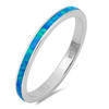Opal Glow Lab Opal Toe Ring | Sterling Silver Toe Ring in Sizes 4 & 5 – California Toe Rings