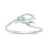 Sterling Silver Dolphin Adjustable with Wave toe ring - Big Kahuna