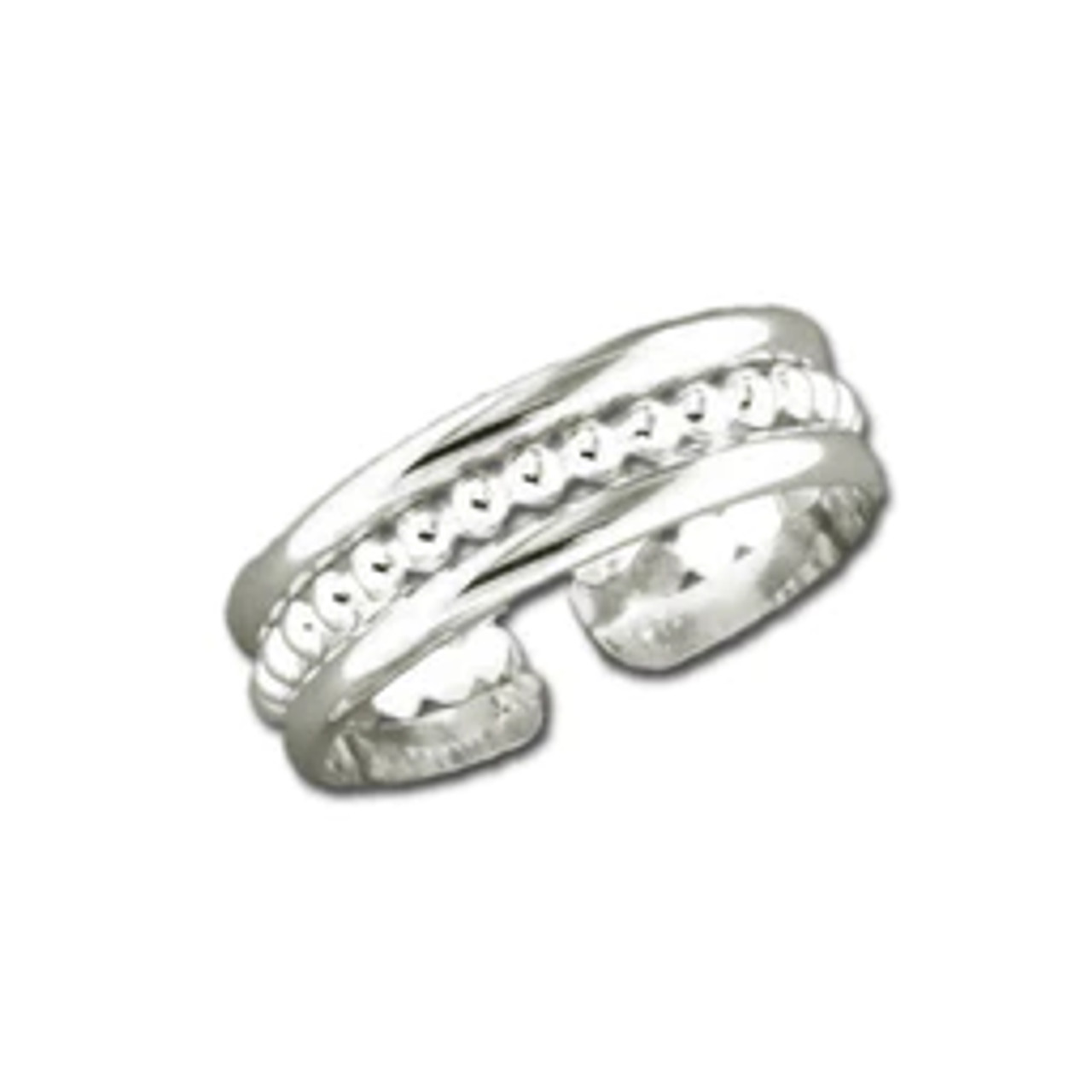 Sterling Silver Toe Ring for women stacked toe rings