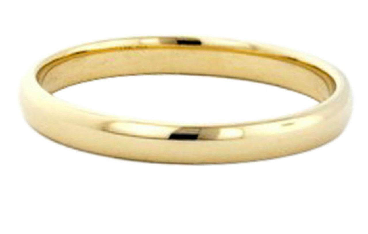 Clasic 14k gold filled 3mm plain band toe ring for women