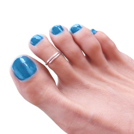 Sterling Silver Hammered Adjustable Toe Ring – Thin Band | Waterproof & Non-Tarnish | For Women – ToeGlow Sterling Silver Hammered Adjustable Toe Ring – Thin Band | Waterproof & Non-Tarnish | For Women – ToeGlow