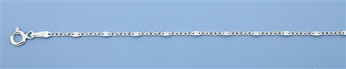 Sterling silver anklet adjustable to 10"