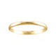 14k gold plain wedding band thumb ring finger ring