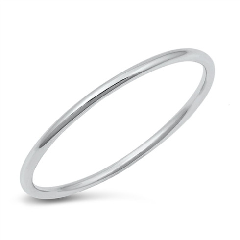 A125 Plain Silver Ring (Sizes 17,18,19,20) – Shop Trendys