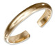 Gold adjustable toe ring