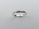 California Toe Rings Sterling silver 3mm plain wedding band toe ring 