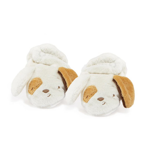 Plush Puppy Slippers - 0-6 Months
