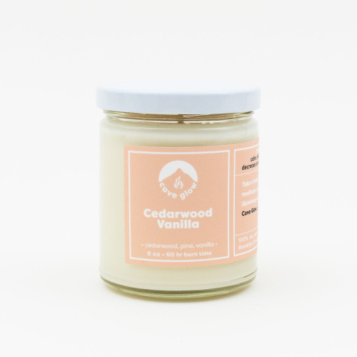 8 oz Cedarwood Vanilla Candle 8 oz Cedarwood Vanilla Candle