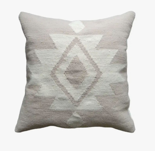 Beige Bella Tribal Pillow Cover