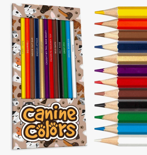 Canine Colors Colored Pencil Set