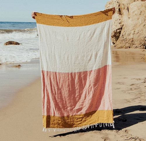 Sunrise Sustainable Throw Blanket