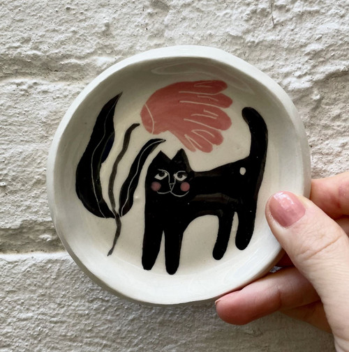 Medium Cat Trinket Dish