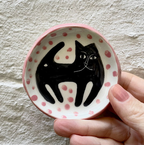 Small Cat Trinket Dish