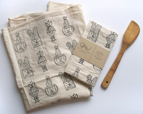 Cactus Tea Towel Cactus Tea Towel