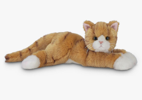 Orange Tabby Cat Plush Toy