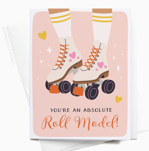 Roll Model Greeting Card