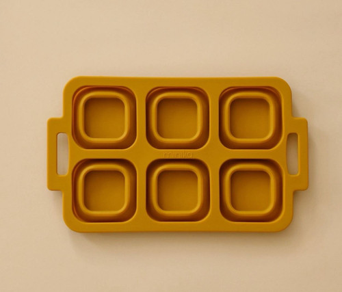 Ochre Foldable Cupcake Mold