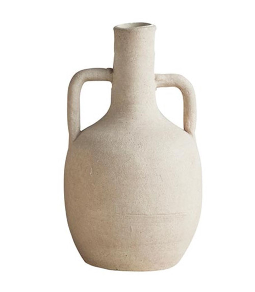 Cream Terracotta Vase