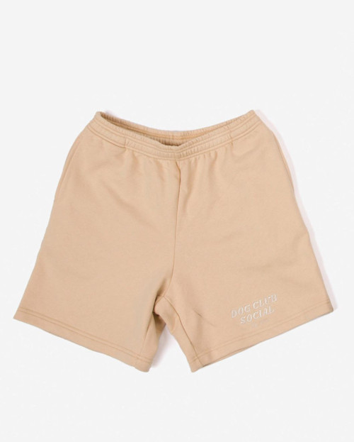 Dog Club Social Embroidered Sweatshort