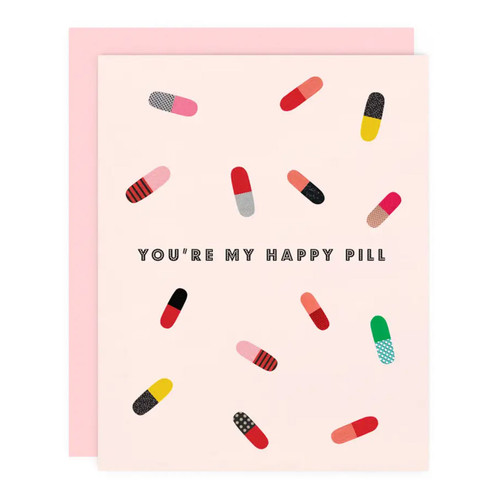 Happy Pill Greeting Card