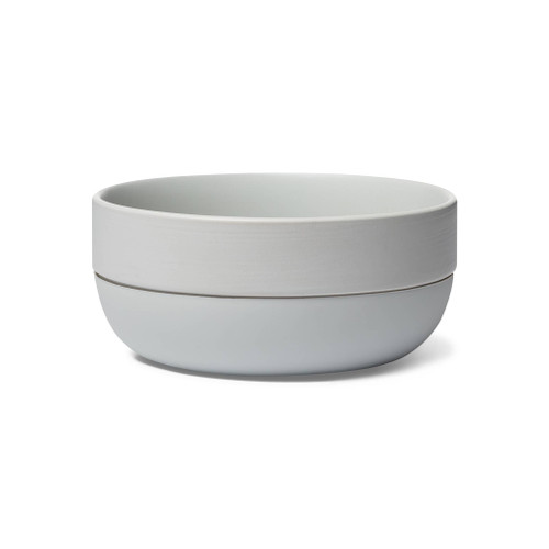 Light Grey Cling Dog Bowl - L