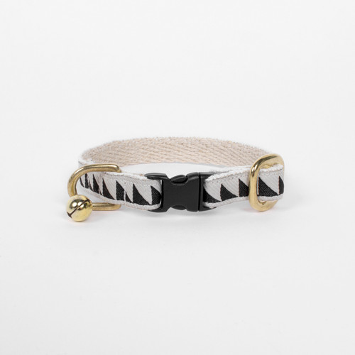 Nice Grill Cat Collar - Cream + Black Nice Grill Cat Collar - Cream + Black